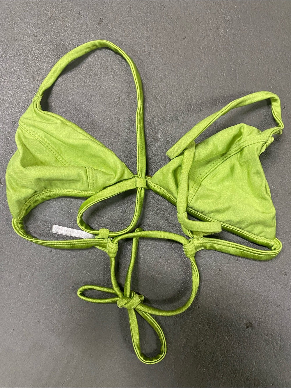 Gooseberry Mint Green Women's Triangle Bikini Set - Picture 5 of 6